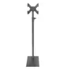 Soporte de TV de Pie 99C Monitor Oculto Pantalla Horizontal y Vertical Base de Soporte Ajustable de Pie 17-43 pulgadas Venta al por Mayor