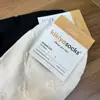 Calcetines de Algodón de Caña Media con Estampado Completo de Lazo Nuevos para Primavera Temprana de Mujer Importados de Kikiya Dongdaemun Coreano