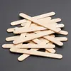 Palitos de Helado de Madera Maciza Palitos para Paletas Hechos a Mano DIY Palitos de Madera para Helado Depresores de Lengua Palitos de Helado Piezas de Madera Natural Hechas a Mano
