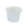 Copo de Vidro para Vela Tealight de Aromaterapia Transparente Fosco Kit de Material Artesanal DIY Lâmpada de Manteiga Copo Vazio para Exibição