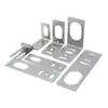 Accesorios para Soporte de Interruptor de Proximidad Fotoeléctrico Forma de L Recto Posicionamiento Ajustable Mecanismo de Dispositivo de Detección Acero Fijo