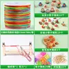 Kit de materiales para pulseras DIY de Xiao Du'ao, zongzi, cuerda trenzada hecha a mano para estudiantes y adultos, cuerda colorida para el Festival del Bote del Dragón