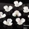 Acessórios de cabelo antigos DIY acessórios de cabelo abs imitação de pérolas pétalas de flor de cerejeira flor de osmanthus imitação de concha pétalas de glória da manhã