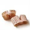 Separador de Dedos Superpuesto de Silicona Transpirable Perforado Sebs Clip de Doble Agujero Separador de Dedos Separador de Dedo Hallux