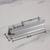 Base de mira de tres agujeros de altura, ranura para tarjeta, accesorio de riel, aleación de aluminio, accesorios para tirachinas de juguete, 22mm11mm