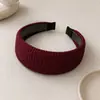 Diadema de Lana Tejida para Mujer, Pasador, Moño para el Cabello, Accesorio para el Cabello, Estilo de Moda de Gama Alta para Otoño e Invierno con Corona Alta