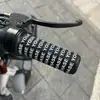 Capa de guidão de motocicleta, capa de guidão de veículo elétrico, anel antiderrapante de silicone 30mm, capa de borracha de guidão de bicicleta à prova d'água e resistente ao desgaste