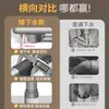 Tubo de desagüe universal ultradelgado con salida lateral de tres vías para lavabo de lavandería, compatible con gabinetes de balcón de cerámica y piedra de cuarzo. Juego completo