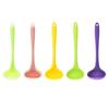 Utensilios de cocina de silicona simples modernos niños cuchara mini linda cuchara antiadherente cuchara vajilla de silicona cuchara venta al por mayor