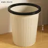 Papelera de oficina para uso doméstico, nuevo modelo 2026, adecuada para sala de estar, dormitorio, cocina, inodoro, baño, gran capacidad, también para dormitorios y oficinas