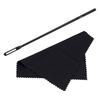 En stock suministro de varilla de limpieza de flauta herramienta de limpieza guanle paño de limpieza tornillo traje sonda de flauta limpieza de varilla