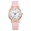 Reloj de pulsera popular para mujer transfronterizo 2024, reloj de cuarzo delgado de moda con correa simple para examen, fabricantes venta al por mayor