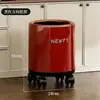 Cubo de basura para sala de estar para uso doméstico, nuevo modelo 2026, diseño elegante para dormitorio, residencia estudiantil, baño, cocina, inodoro, papelera de oficina