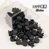Pinza Negra Mini Flequillo Pinza de Garra Pequeña Estilo Princesa para Mujeres, Estilo de Alta Gama Modelo Nuevo 2026 Pasador Lateral Accesorio para el Cabello