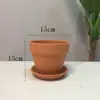 Maceta de barro antigua maceta de paisaje maceta para plantar diy planta suculenta pequeña flor pequeña planta en maceta con plato maceta de azulejo