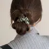 Scrunchie Pequeno de Cetim de Alta Qualidade Estilo Francês, Simples e Elegante, Elástico de Cabelo de Alta Elasticidade para Coques e Rabos de Cavalo