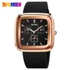 Reloj Cuadrado Simple Retro Skmei para Mujer, Moda Versátil Compacto de Cuarzo del Fabricante para Estudiantes