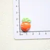 Aguacate Lindo Limón Rábano Color Sólido Fruta Resina Accesorios Pasador Abanico Caja de Almacenamiento Taza de Agua Parche Decorativo