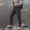 Calça de Trabalho Masculina An Yang Outono 2026 Nova com Múltiplos Bolsos para Uso Externo Casual Confortável Preta para Caminhada Trekking Longa