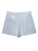 Moda Europea y Americana Ropa para Mujer 2026 Primavera y Otoño Nuevo Retro Anti-Exposición Pantalones Falda de Cintura Alta Chica Caliente Estilo Americano Doble Pecho Falda de Cuero PU