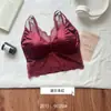 Camisola de lujo estilo francés de malla de encaje con copas incorporadas, pura y seductora, top sin mangas sexy y adelgazante