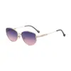 Gafas de sol poligonales de moda europeas y americanas personalizadas para mujer, gafas de sol de alta gama de estilo callejero de moda personalizadas para mujer, transfronterizo