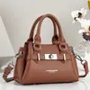 Bolso de mujer de lujo ligero de moda, bolso de mano personalizado para mujer, bolso de hombro único moderno y a la moda, bolso nuevo simple, bandolera versátil, versión coreana