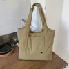 Bolso Tote de Viaje Transfronterizo Sencillo para Mujer 2025 Invierno Nuevo de Moda Gran Capacidad Ligero Casual para Hombro o Axila