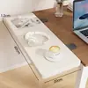Placa de extensión de escritorio, panel de extensión de escritorio de oficina plegable y extensible, no requiere taladro, soporte para reposamuñecas, herramienta de expansión de escritorio