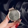 AliExpress Más Vendido Reloj de Cuarzo para Hombre de Moda Estilo Minimalista Correa de Malla Reloj de Estudiante Reloj de Pulsera
