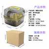 Venta al por mayor de jaulas para hámster, Jaulas portátiles para hámster para exteriores, Jaulas para hámster dorado con circulación de aire, Espacio grande
