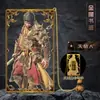 Wukong Negro Periférico Dios Erlang Cuatro Hermanas Cuatro Reyes Celestiales Marcador Metal Cortado Soporte Regalo Adornos