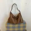 2026 Nuevo Bolso Tote Retro de Gamuza para Mujer, Moda, Gran Capacidad, Simple, Casual, para Viajes Diarios, de Hombro Único, Cruzado