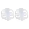 Separador de Dedos Doble Anillo Engrosado, Soporte Corrector de Juanetes, Separador de Solapamiento Óseo del Dedo Gordo del Pie, Almohadilla Suave para el Pie Anti-Rozaduras