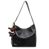 Bolsa Transversal de Ombro Único para Mulheres, Bolsa Grande de Alta Qualidade para o Trabalho e o Dia a Dia, Nova Bolsa de Axila Outono e Inverno, Bolsa Feminina de Camurça