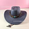 Sombrero vaquero occidental de Amazon, estilo retro británico, ideal para fiestas callejeras, para hombres y mujeres.