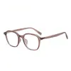 Y6638 Versión Coreana Marco de Gafas Tr 50 Polígonos Aspecto Adelgazante para Mujer de Gama Alta Versátil Gafas Planas Casuales para Hombre Gafas para Miopía