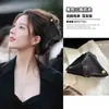 Clip Triangular de Satén de Tela Acrílica Estilo Coreano Pinza de Tiburón para el Cabello en la Parte Posterior de la Cabeza Diseño de Nicho Accesorios para el Cabello para Mujeres