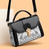 Nova Bolsa de Mão Estilo Chinês, Bolsa de Ombro Versátil com Textura para o Dia a Dia Feminina, Bolsa Transversal Elegante Bordada com Temperamento