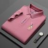 Fabricantes de origen camiseta deportiva de manga corta con cuello para hombre de verano nueva camiseta polo para hombre deportiva casual para hombre