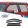 Txr É Adequado para Ford F150 Chuva e Sol Defletor de Chuva para Janela Modificação Defletores de Janela para Ford F150