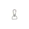 Venta al por mayor del fabricante Gancho Metálico de Tres Cables Llavero DIY Hebilla de Gancho de Seguridad de Aleación de Zinc Accesorios de Ferretería Colgante Decorativo