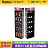 Soporte de Exhibición Gancho Personalizado para Mercancía del Mundial de la FIFA 2026 Exhibidor de Pared de Cartón Corrugado Estante de Papel para Venta al por Menor
