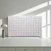 Tablero perforado Tablero de agujeros Sin taladro Escritorio de estudiante Escritorio de computadora Estante de organización de almacenamiento Estante de exhibición Agujero redondo divertido Tablero de agujeros