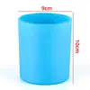 Taza de Vela de Aromaterapia de Fábrica Contenedor de Vela de Vidrio de Color Adornos Decorativos Románticos para Interiores Taza de Portavelas Casera para Bricolaje