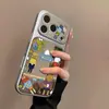 Estojo para Celular Biqi Wuyuyu Fish Adequado para Iphone17 16/14Pro Apple 13Pro Superfície Espelhada 15Promax17A