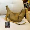 Bolso Cruzado Grande de Alta Apariencia Estilo Coreano Casual para Mujer Nuevo Verano 2025 Bolso Simple tipo Dumpling para Viajes Diarios Bolso de Hombro