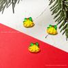 Nuevas joyas de dibujos animados para manicura navideña, lindos adornos de manicura de Papá Noel con alce, accesorios de resina DIY