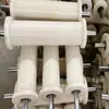 Rodillos de Piso de Nylon para Minería con un Diámetro de 200*300 mm, Rodillos de Soporte de Cable de Acero Resistentes al Desgaste y Rodillos de Piso de Polímero de Alto Peso Molecular Específicamente para Cable de Acero