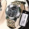 Boda berenjena nuevo impermeable luminoso multifuncional reloj para hombre estudiante moda coreana comercio exterior reloj de cuarzo